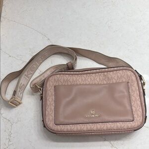 Michael Kors Tan Crossbody Bag with Adjustable Strap